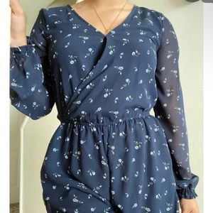 SOLD Hollister floral romper